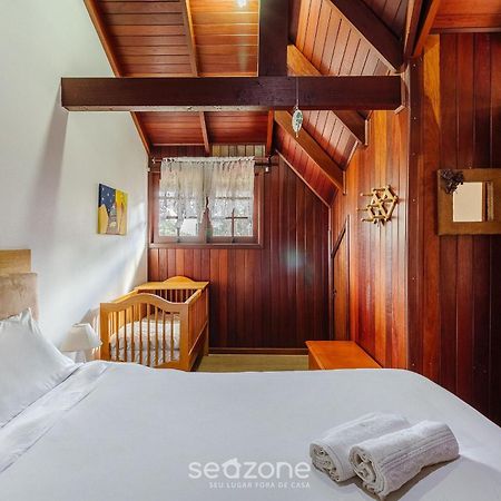 Apto Duplex C/ Lareira 100M Do Lago Negro Rln204 กรามาโด ภายนอก รูปภาพ