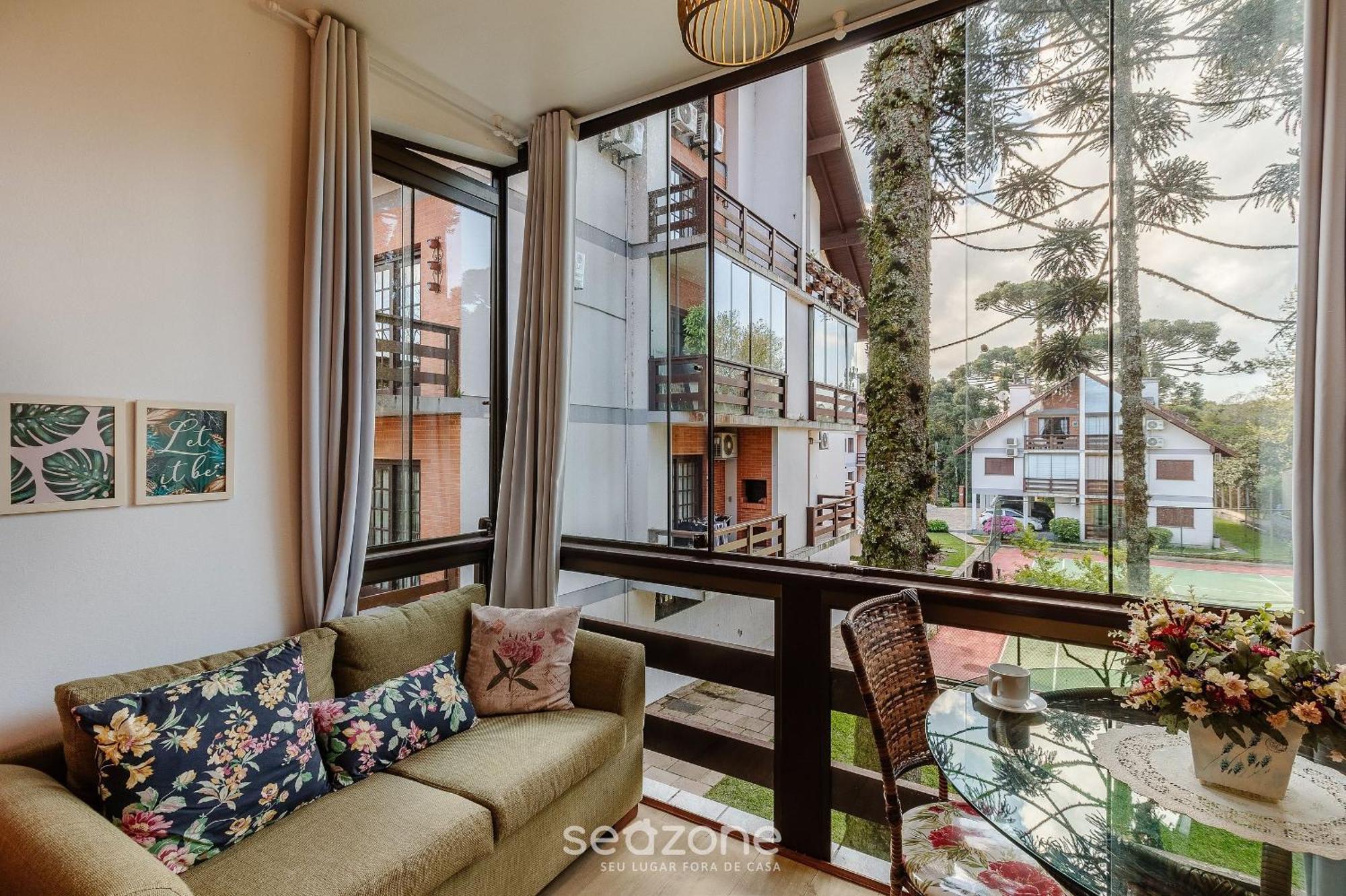 Apto Duplex C/ Lareira 100M Do Lago Negro Rln204 กรามาโด ภายนอก รูปภาพ