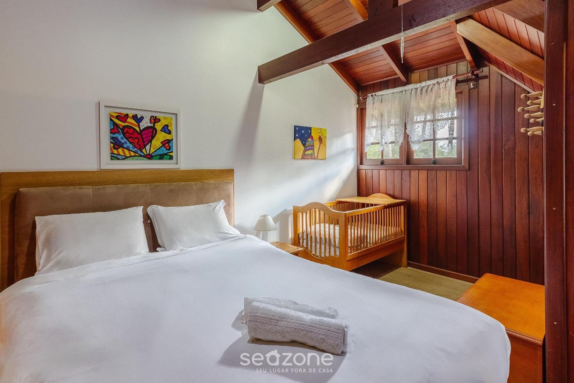 Apto Duplex C/ Lareira 100M Do Lago Negro Rln204 กรามาโด ภายนอก รูปภาพ