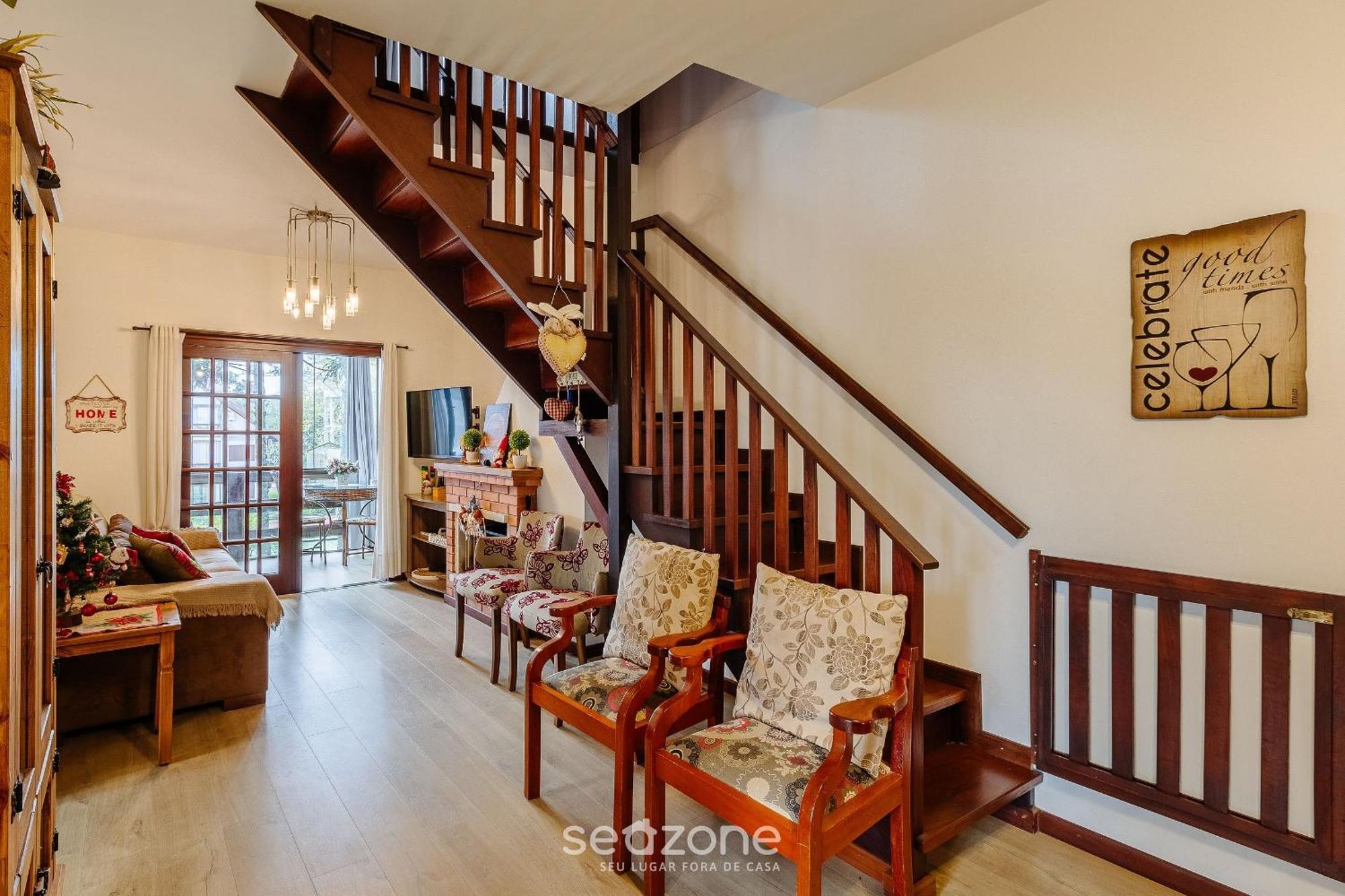 Apto Duplex C/ Lareira 100M Do Lago Negro Rln204 กรามาโด ภายนอก รูปภาพ