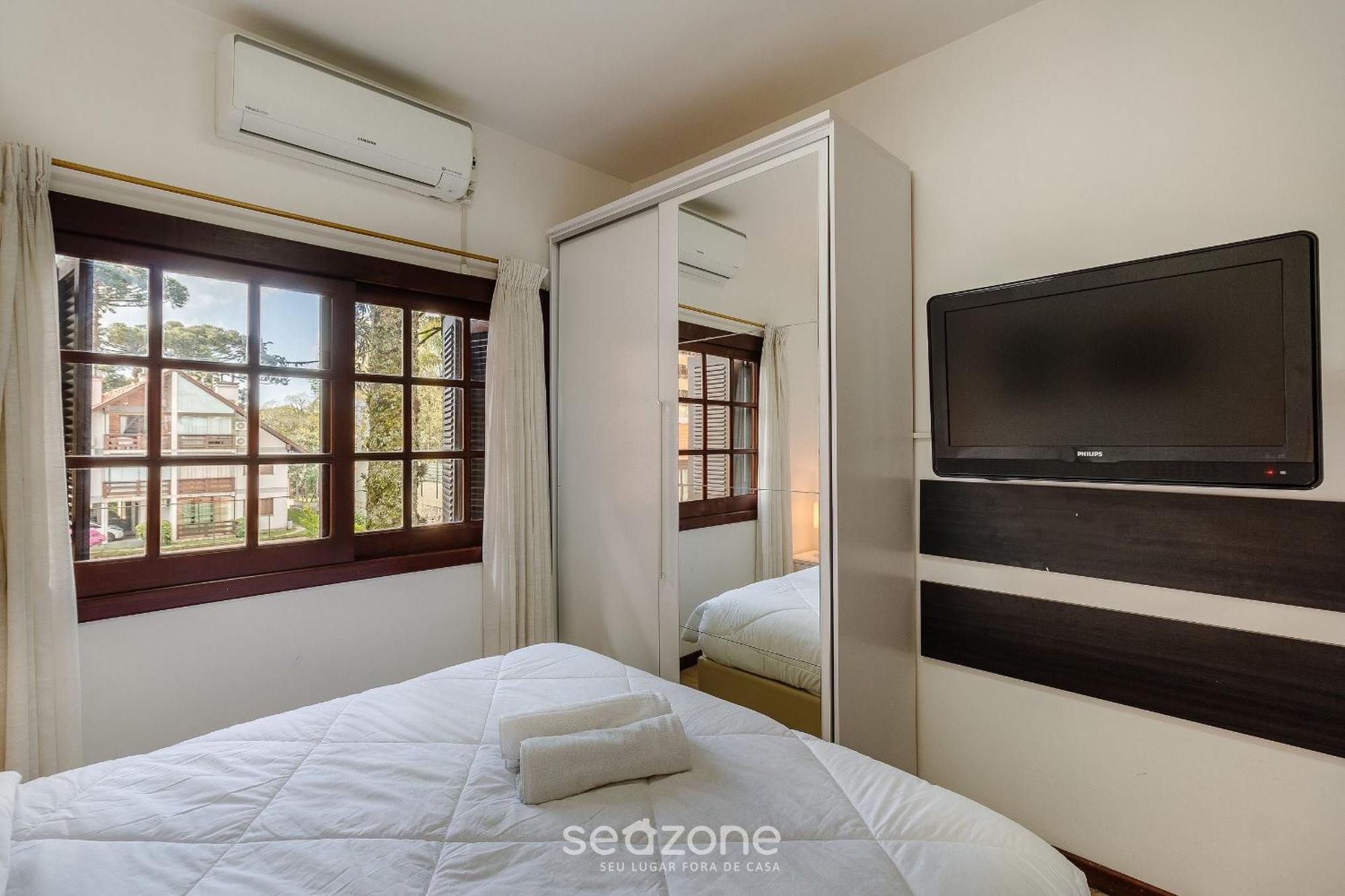 Apto Duplex C/ Lareira 100M Do Lago Negro Rln204 กรามาโด ภายนอก รูปภาพ