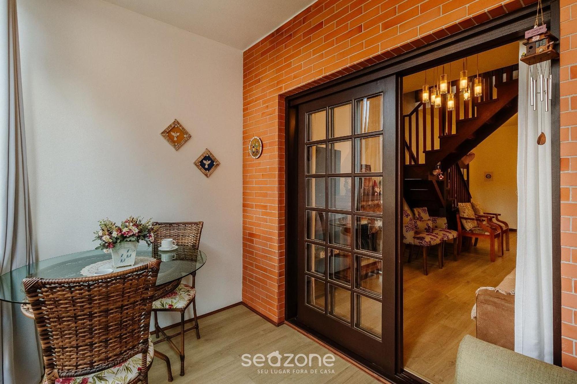 Apto Duplex C/ Lareira 100M Do Lago Negro Rln204 กรามาโด ภายนอก รูปภาพ